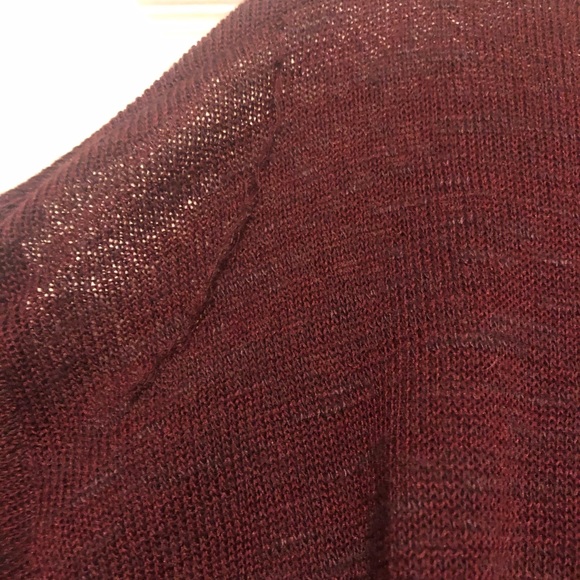 H&M Lightweight Maroon Sweater - Picture 3 of 3